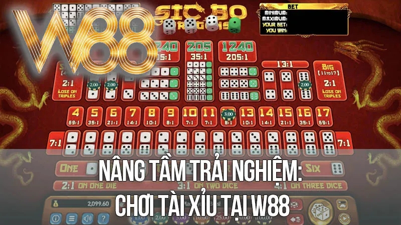 Nâng Tầm Trải Nghiệm: Chơi Tài Xỉu Tại W88 Nâng Tầm Trải Nghiệm: Chơi Tài Xỉu Tại W88