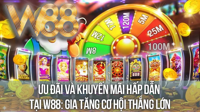 Ưu Đãi Và Khuyến Mãi Hấp Dẫn Tại W88 Gia Tăng Cơ Hội Thắng Lớn
